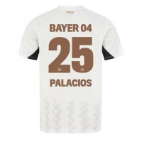 Bayer Leverkusen Exequiel Palacios #25 Replika Bortatröja 2024-25 Kortärmad